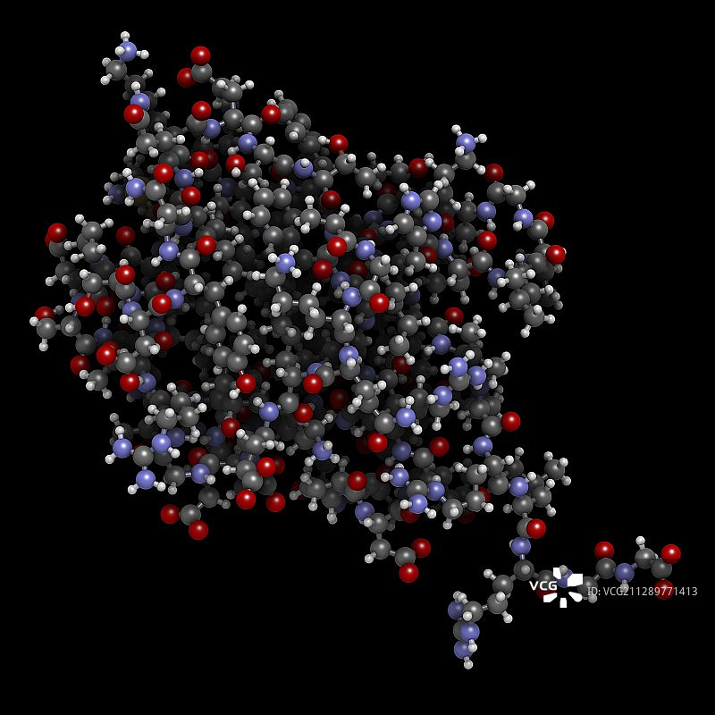 泛素分子，图示图片素材