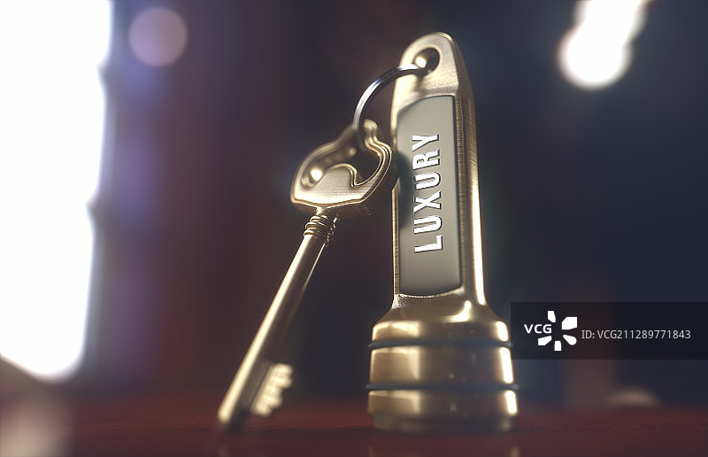 酒店钥匙牌插画图片素材