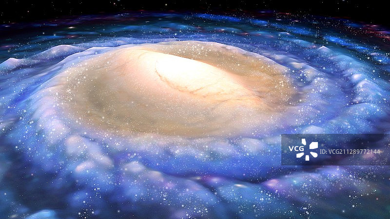 银河中心，插图图片素材