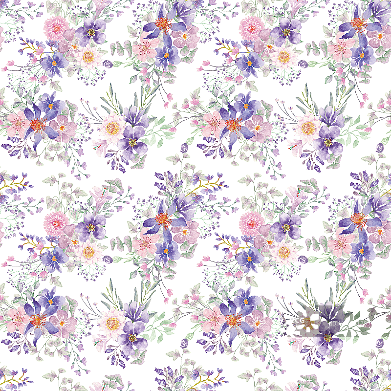 无缝花朵图片素材