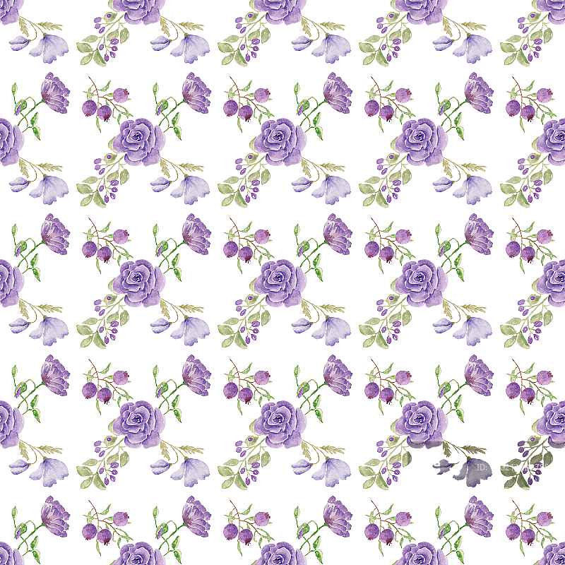 无缝花朵图片素材