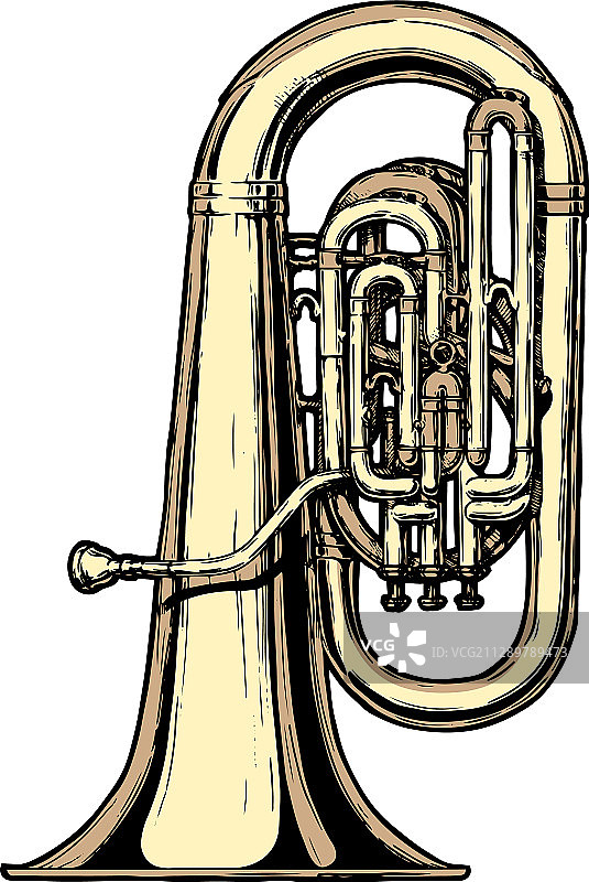 大号低音号图片素材