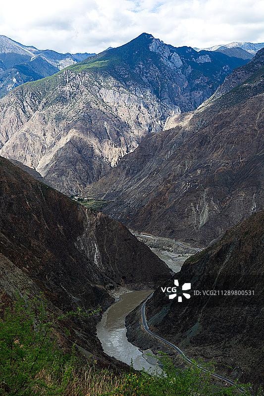 金沙江大湾图片素材