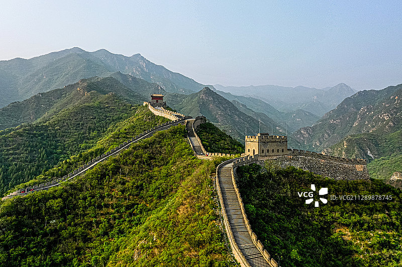 北京居庸关长城景色图片素材