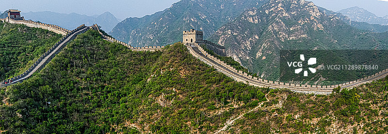 北京居庸关长城景色图片素材