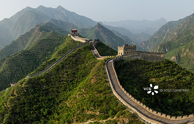 北京居庸关长城景色图片素材