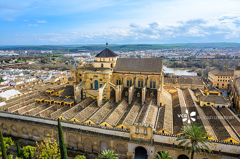 西班牙科尔多瓦大清真寺图片素材