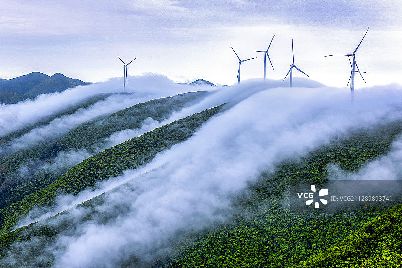 云上风机图片素材