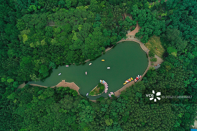 相山天池图片素材