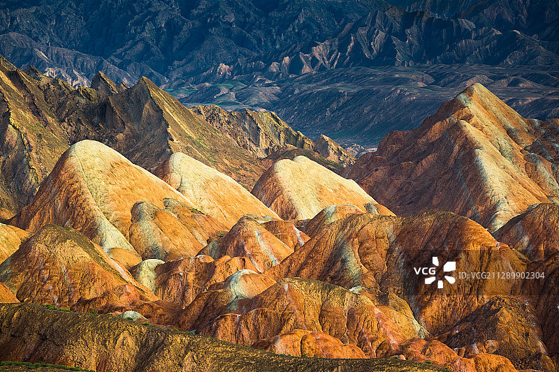 张掖七彩丹霞-1图片素材