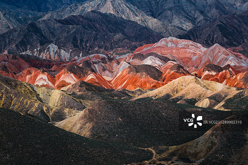 张掖七彩丹霞-7图片素材