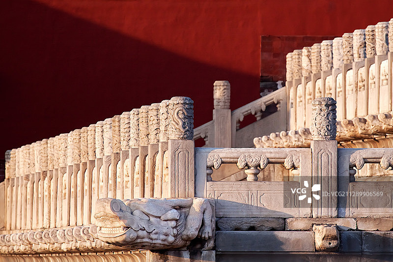 故宫里的螭首图片素材