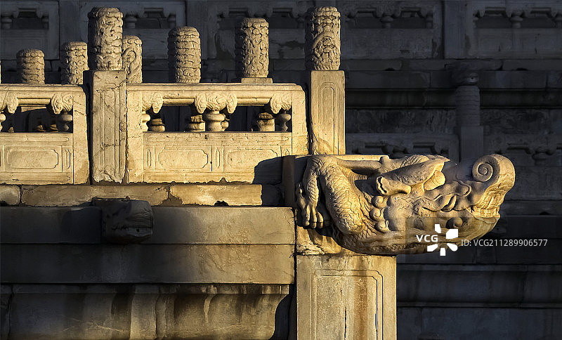 故宫里的螭首图片素材