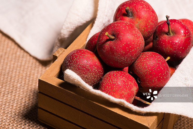 新鲜的山楂图片素材