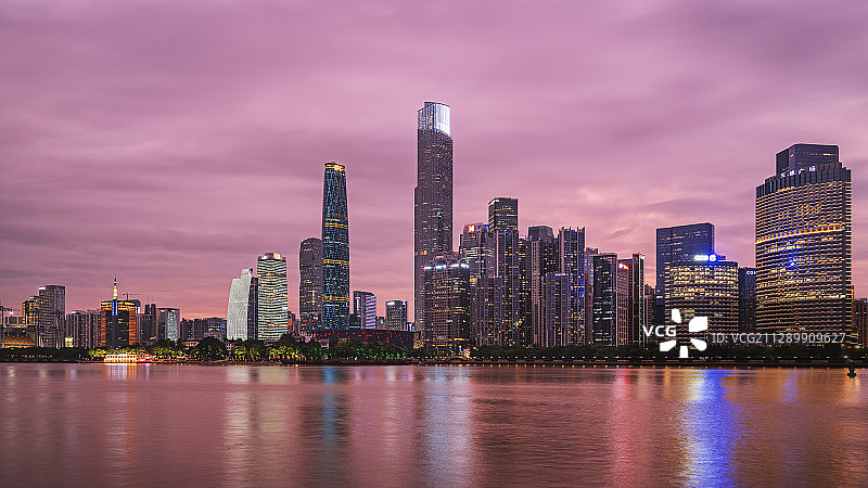 广州城市风光图片素材