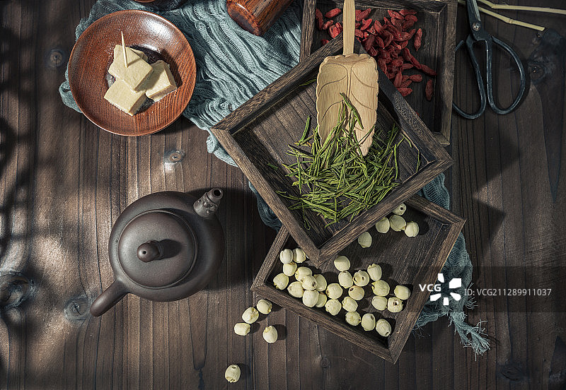 茶摆拍图片素材