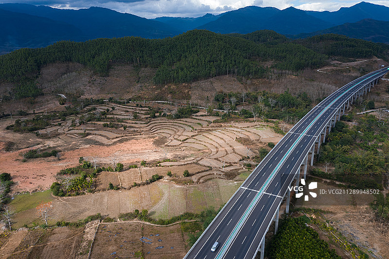 海南中线高速公路图片素材