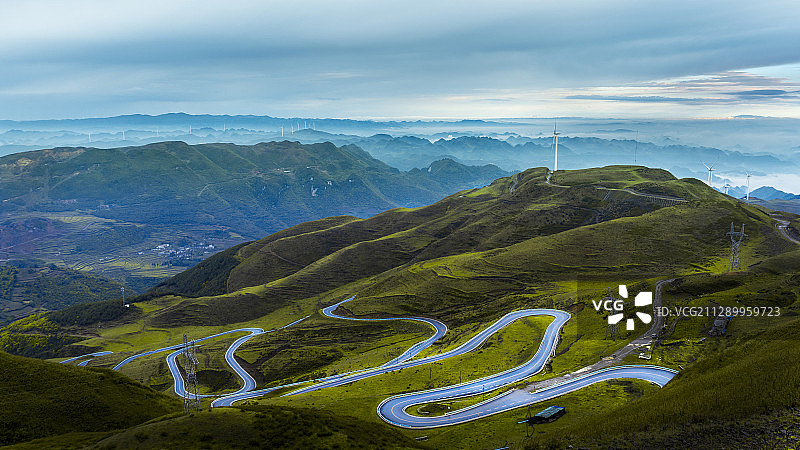贵州韭菜坪图片素材