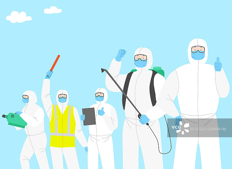 战胜病毒，阻止疫情图片素材