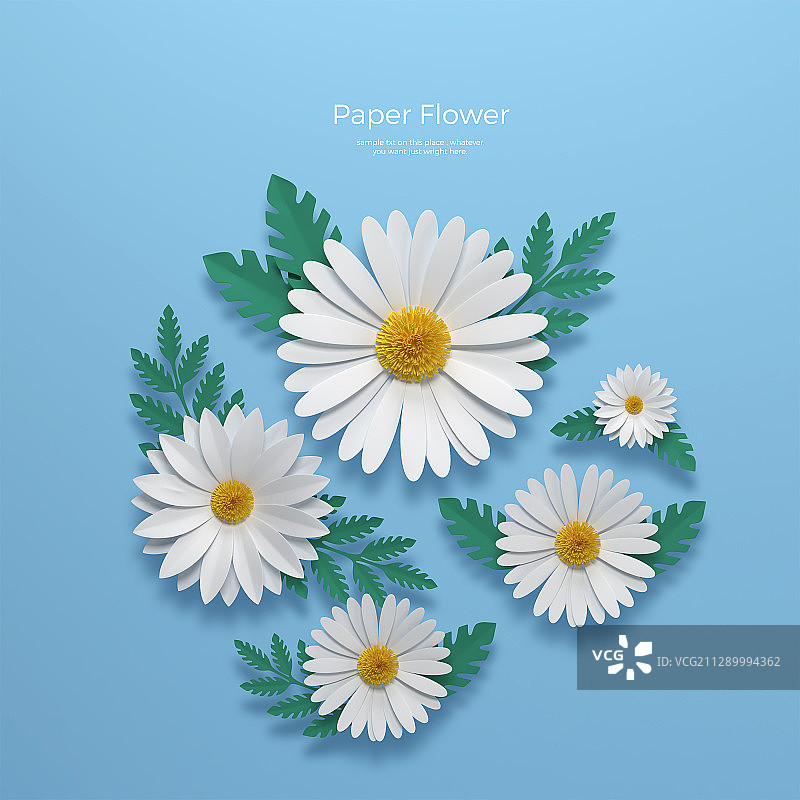 3D纸花015图片素材