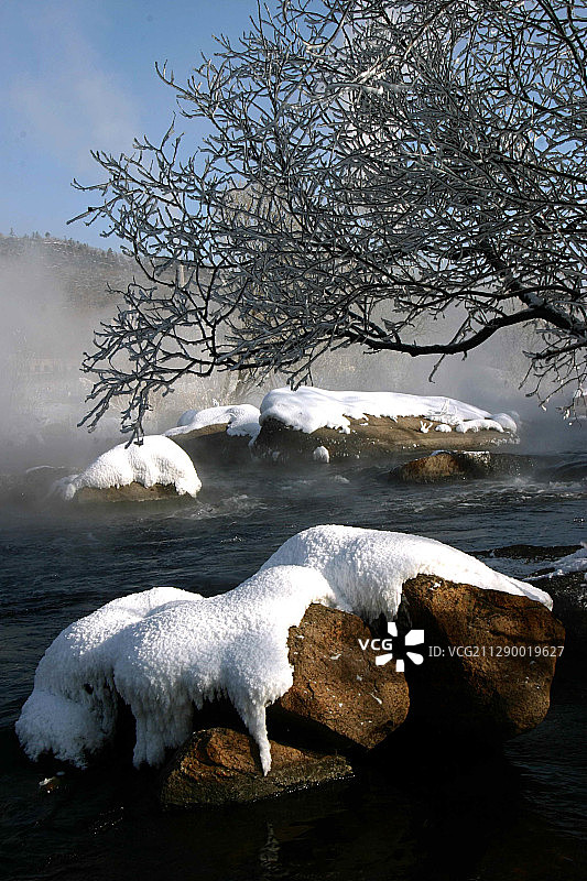 黑龙江省雾凇图片素材