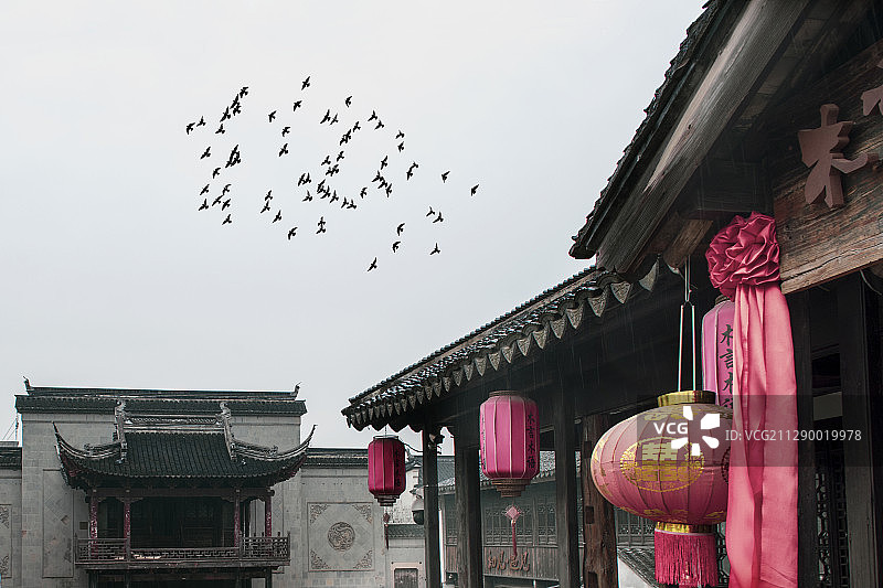 浙江省湖州市南浔古镇图片素材