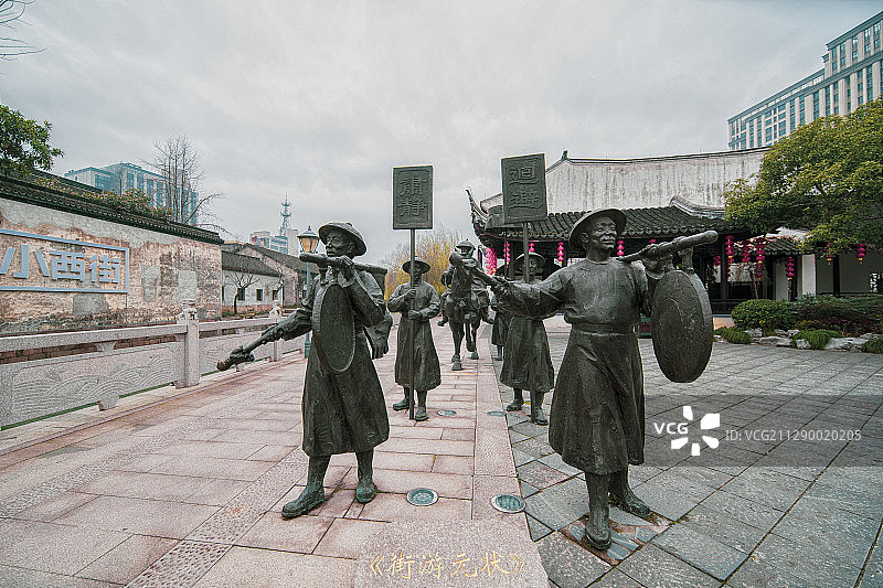 浙江省湖州状元街图片素材