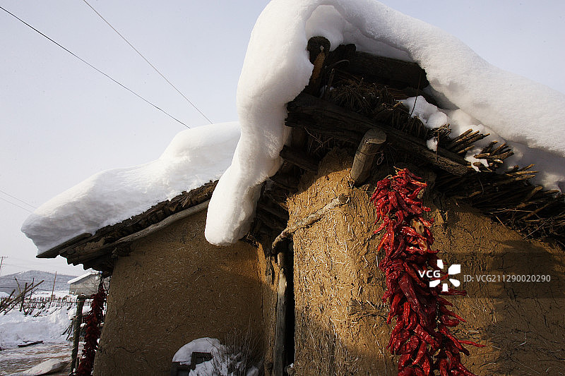 黑龙江省牡丹江市威虎山雪乡图片素材