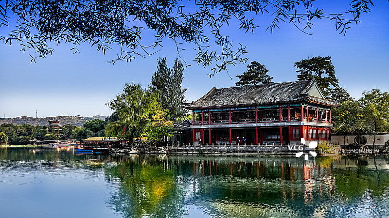 河北省承德避暑山庄图片素材