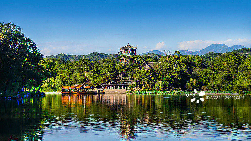 河北省承德避暑山庄图片素材