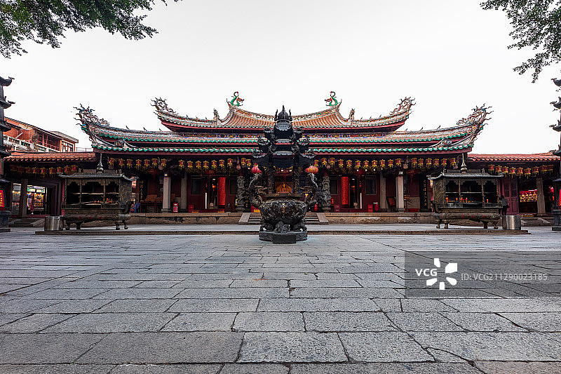 泉州天后宫大殿外景图片素材
