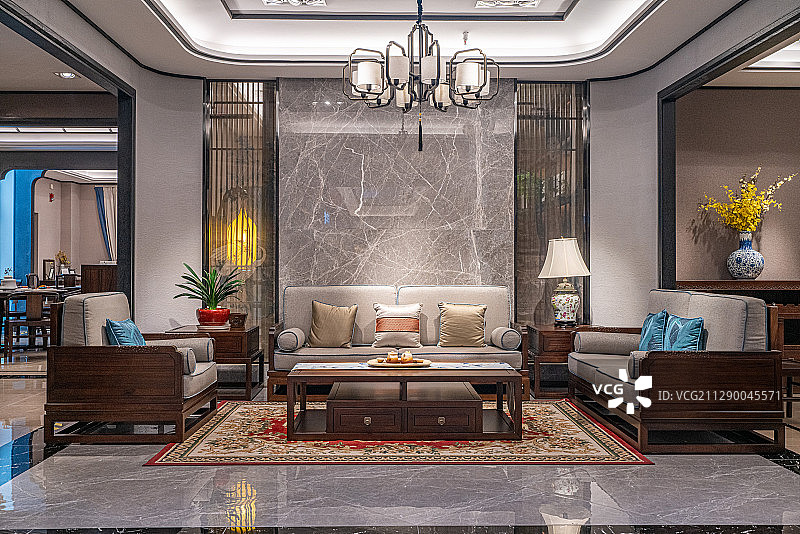 室内样板房家居设计图片素材