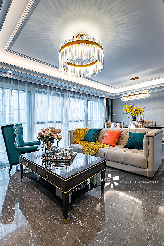 室内样板房家居设计图片素材