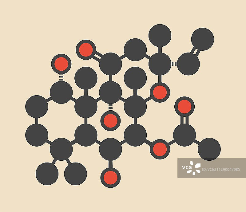 弗斯可林分子图片素材
