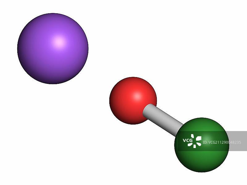 次氯酸钠分子图片素材