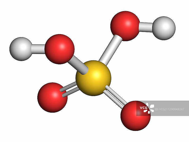 硫酸分子图片素材