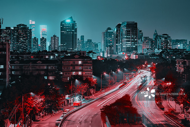 夜色5+南京图片素材