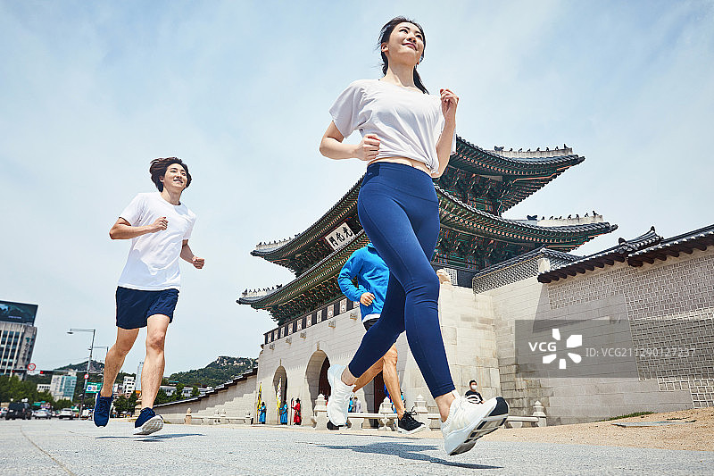 运动、健康护理、散步与慢跑图片素材