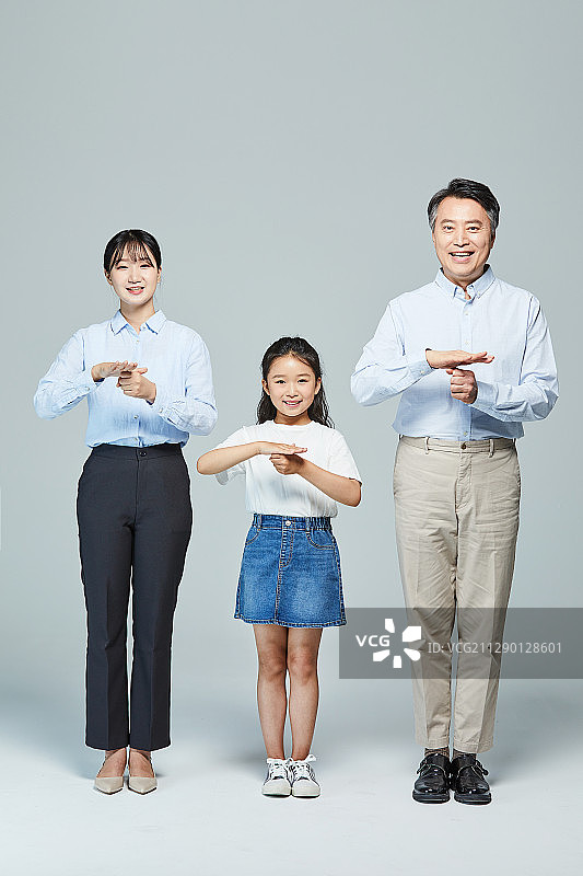 手语：我爱你图片素材