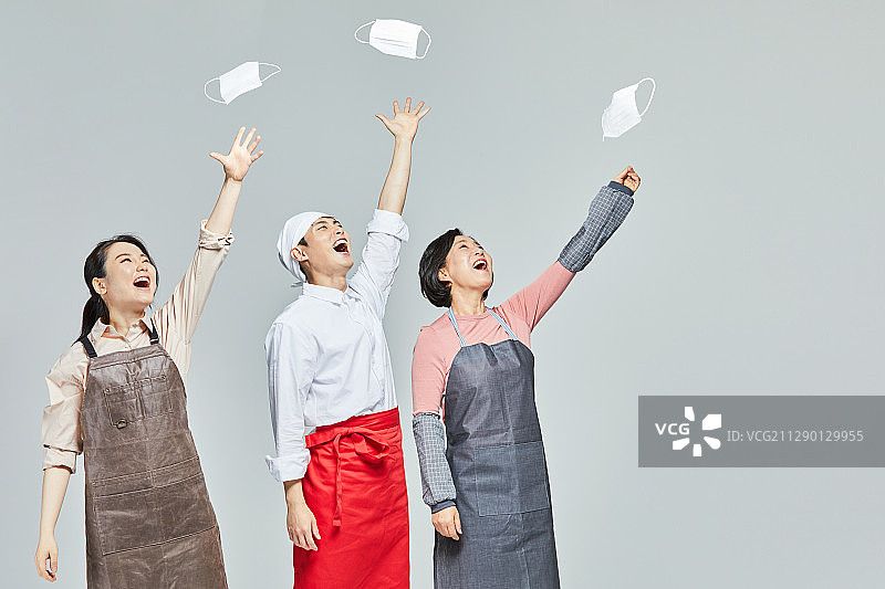 面具：50年代，女性，结束，脱落，希望，微笑，扔图片素材