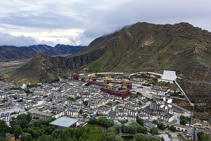 西藏日喀则扎什伦布寺图片素材
