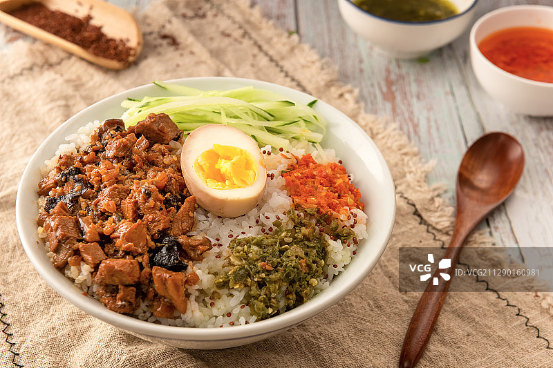 卤肉饭图片素材