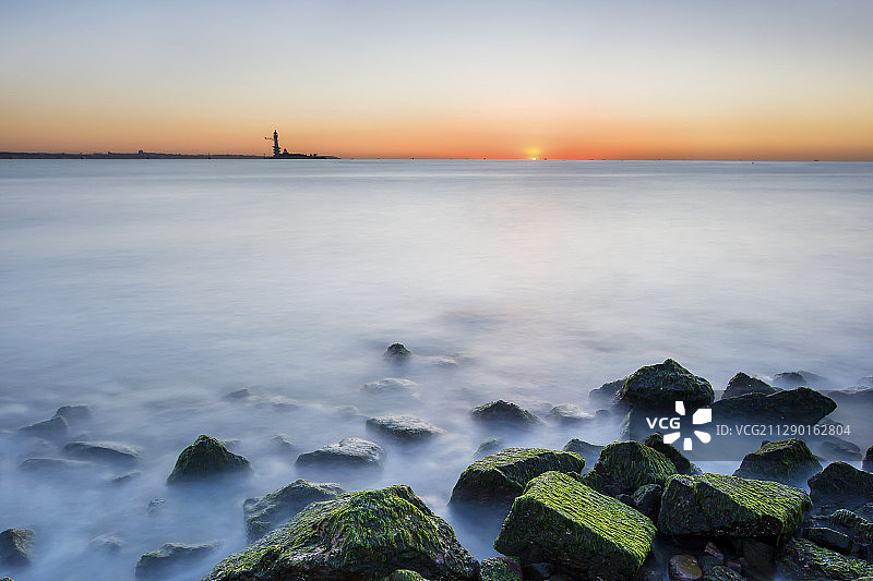 日出仙螺南戴河仙螺岛游乐中心-望海长廊 秦皇岛图片素材