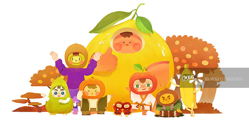 秋季水果联盟图片素材
