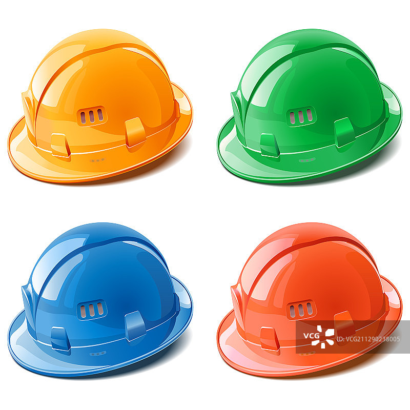 建筑头盔套件图片素材