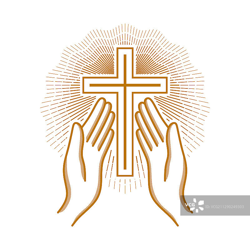 教堂logo基督教符号图片素材
