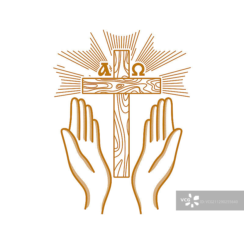 教堂logo基督教符号图片素材