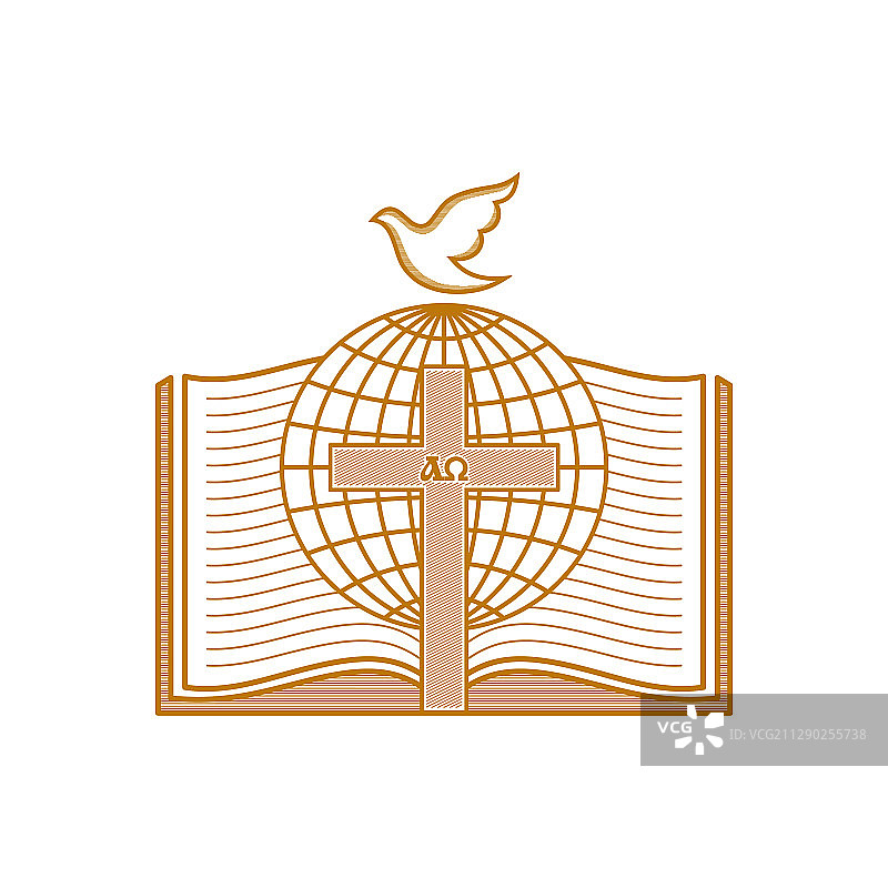教堂logo基督教符号图片素材