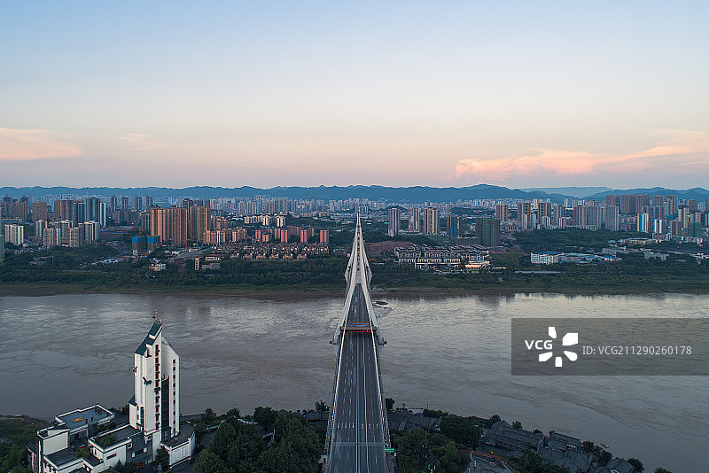 重庆大渡口古镇航拍视角图片素材