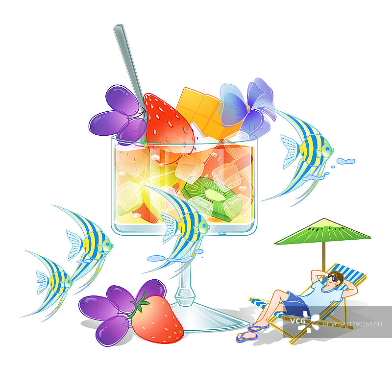 夏日冷饮图片素材